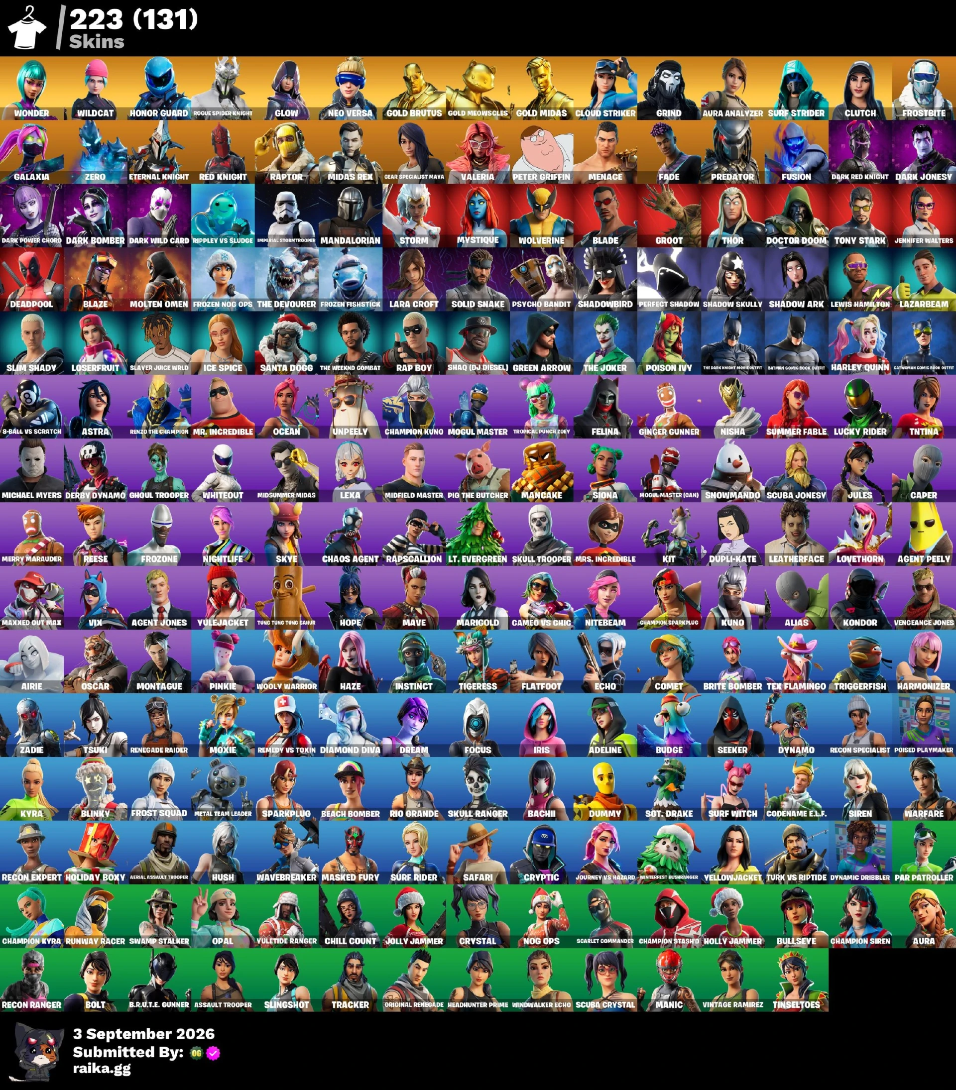 Wonder, Wildcat, Honor Guard, Rogue & Glow etc. ( NFA Account 60+ days inactive) thumbnail 2
