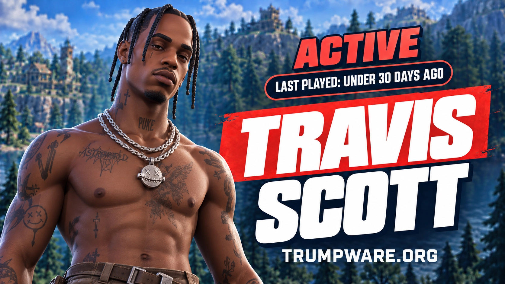 Travis Scott - Random skins - (NFA)