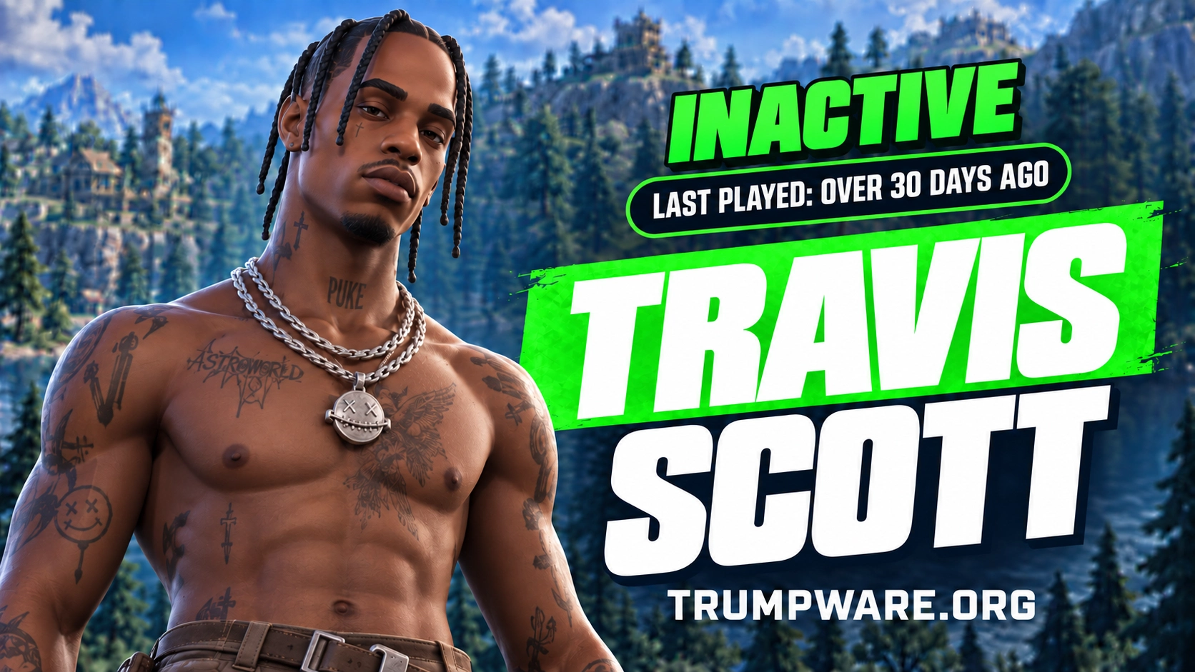Travis Scott - Random skins (NFA)